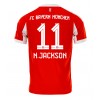 Pánské fotbalový oblečení Bayern Munich Nicolas Jackson #11 Domácí košile 2025-26 Krátkým Rukávem